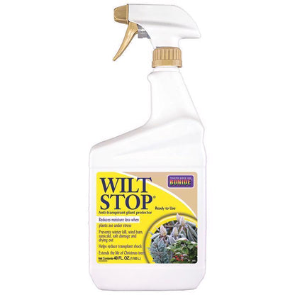 Emery Jensen Wilt Stop RTU 40oz, a ready-to-use specialty plant product for treating plant wilt and stress.