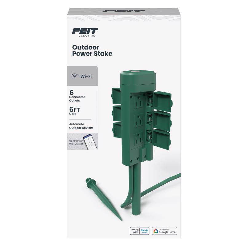 OUTLET STAKE W/wifi GRN