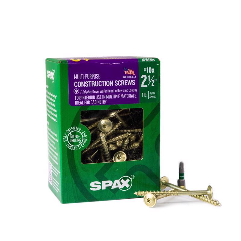 CONSTR SCREW #10X2-1/2"