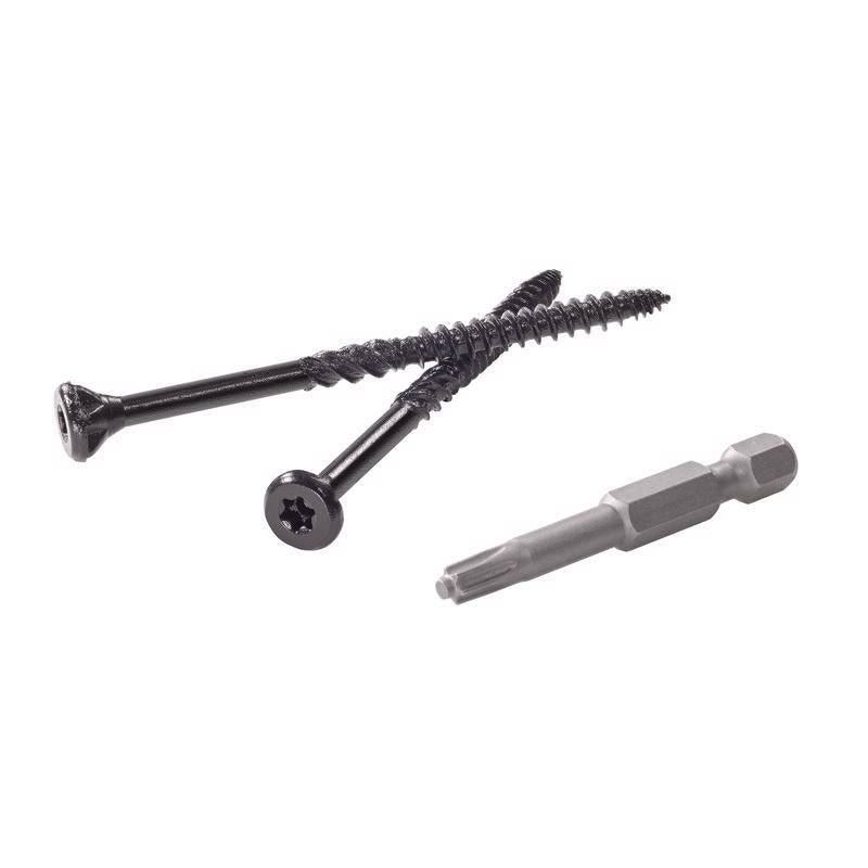 Emery Jensen 2-inch specialty construction screw for heavy-duty fastening, shown in a close-up image.
