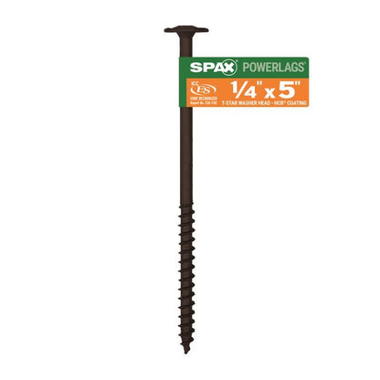 LAG SCREW 1/4"X5" HCR - Pack of 50