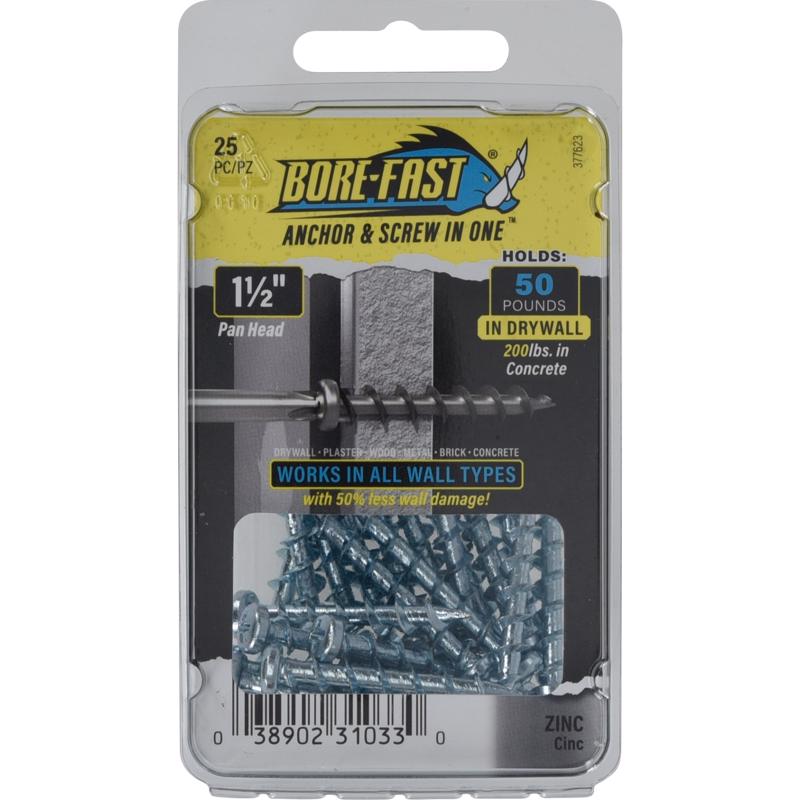 SCREW & ANCHOR SLV 25PC - Pack of 5