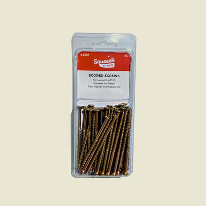 Emery Jensen specialty screw with squeek-f resistance, size Nomor 50, close-up view showing screw head and threading.