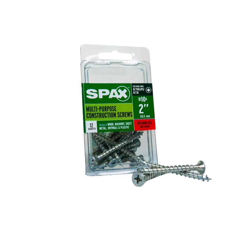Emery Jensen specialty screws, SZ FH10x2 zinc, box of 12, featuring durable construction and precise threading.