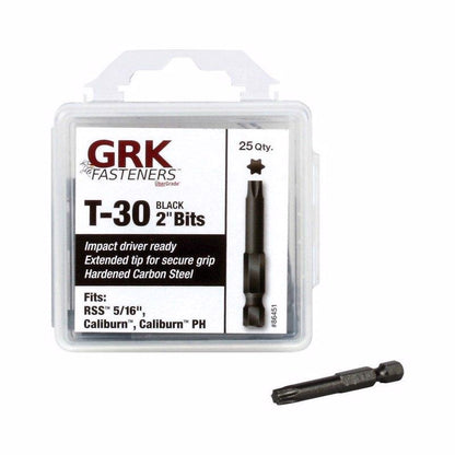 STAR PWR BIT T30 2" 25PK