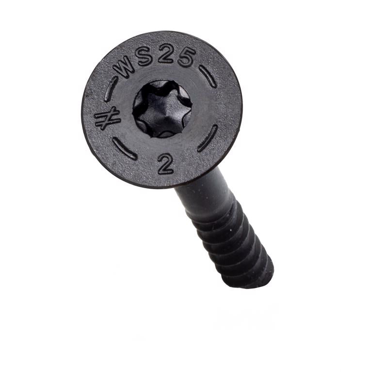 Emery Jensen #17 2-inch structural screws, specialty screws, shown in a close-up image highlighting the screw head and threading.