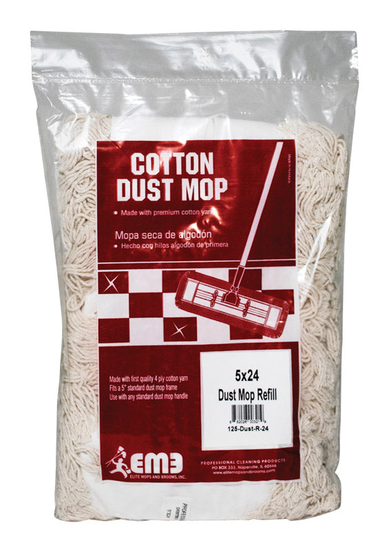 DUST MOPHEAD RFILL 5X24"