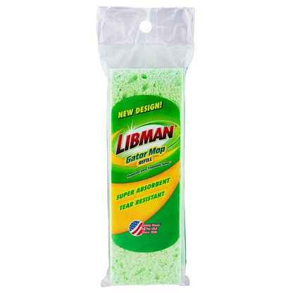 Emery Jensen LBMAN Gator Mop sponge dusting refill, durable cleaning sponge for efficient dusting and surface cleaning.