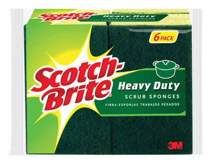 SPONGE SCRUB HVYDTY 6 PK - Pack of 6