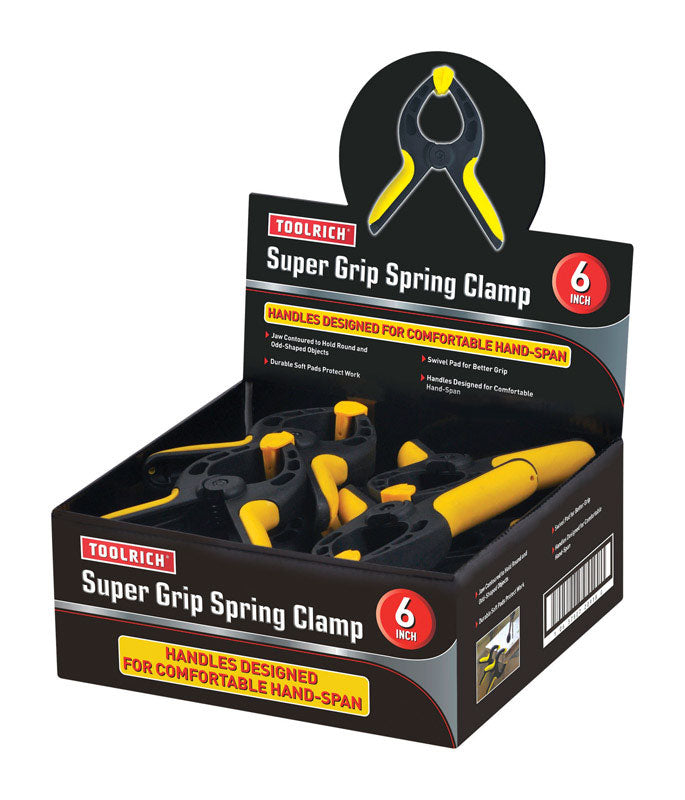 SUPER GRIP CLAMP 6" - Pack of 12
