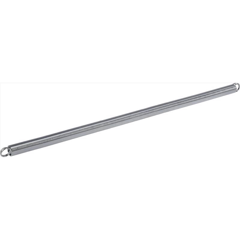 Steel spring from Emery Jensen, model EXT16X9/16, with a 16-inch length and 9-inch extension, designed for industrial uses.