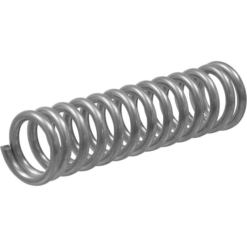 Emery Jensen compression spring measuring 1.6x7/32 inches, made of durable metal, coiled tightly for mechanical applications.
