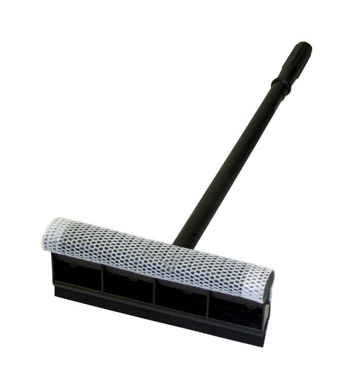 Emery Jensen 20-inch washer squeegee with rubber blade for cleaning windows and glass surfaces.