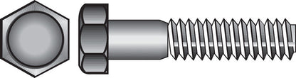Emery Jensen Grade 2 3/8-inch hex stainless steel bolt with 3/4-inch diameter for industrial fastening applications
