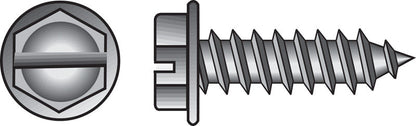 Emery Jensen stainless steel hex washer, 6x1/2 inch size, with smooth hexagonal shape, suitable for fastening applications.