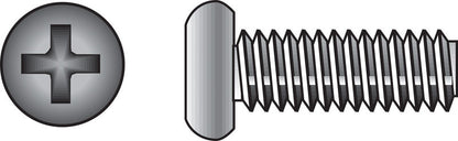 Emery Jensen stainless steel machine screw, 1/4-20x3/4 inch, visible with threads and hex head in the image.