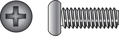 Emery Jensen SS machine screw, PH PN 10-24 x 1.50 inches, showing a close-up of the stainless steel screw with threading