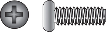 Emery Jensen stainless steel machine screw, 10-24 x 3/4 inch, showing a close-up of the threaded screw with a hex head.