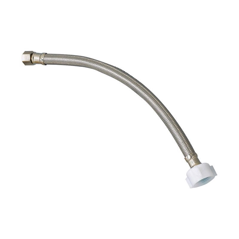 Emery Jensen stainless steel braided hose TLT SPLY 3/8x7/8x9 inch durable flexible industrial tubing