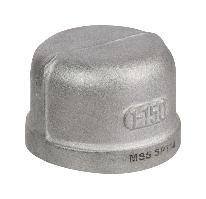 CAP 1-1/2" SS