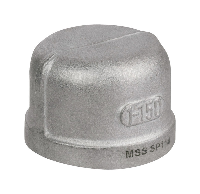 CAP 1-1/4" SS
