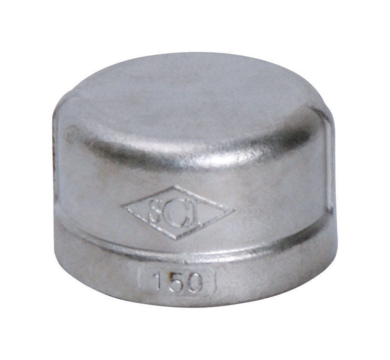 CAP 1" STAINLESS STEEL