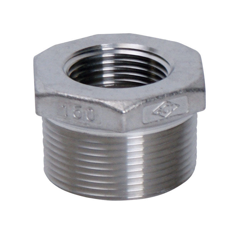 HEX BUSH 1"X1/2"SS