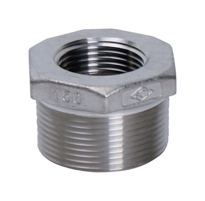HEX BUSH 1"X1/2"SS