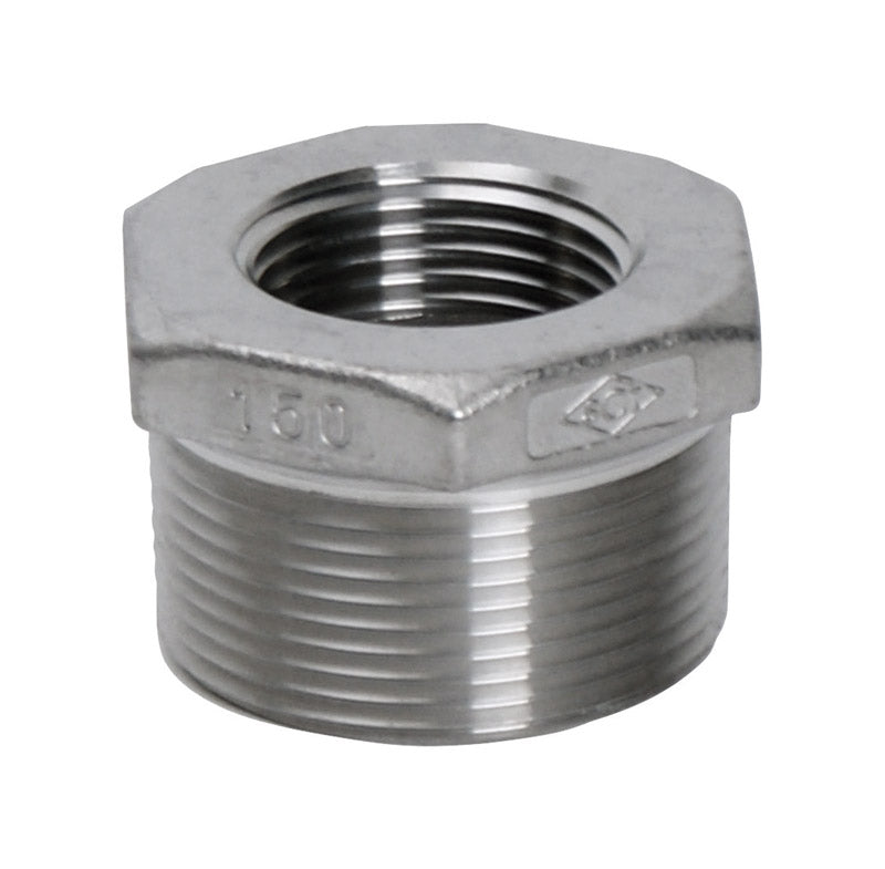 HEX BUSH 1X3/4" SCH 40SS