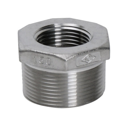 HEX BUSH 1X3/4" SCH 40SS