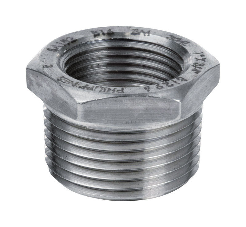 HEX BUSHING 2"X1-1/2" SS