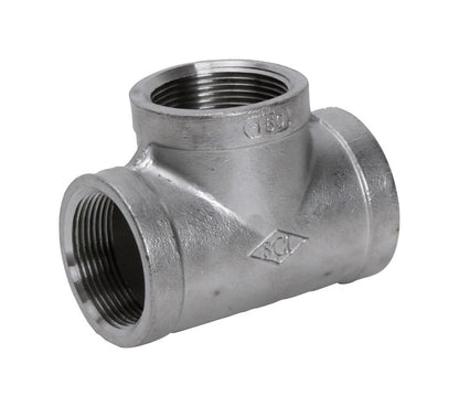 TEE 1" THEAD SS
