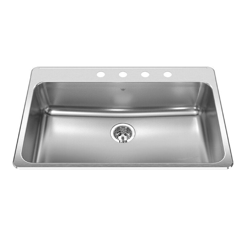 KINDRED SNGL SINK 22" SS