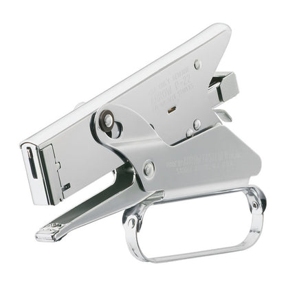 Emery Jensen staple gun and hammer tacker with arrow H D plier for heavy-duty stapling and nailing tasks.