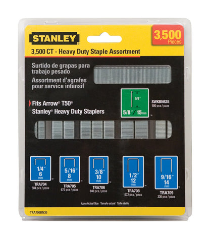 HD STAPLE ASSRT 3500PK