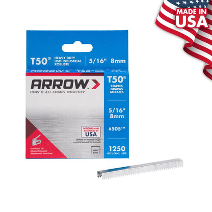 STAPLE 5/16"T-50 1250PK - Pack of 4