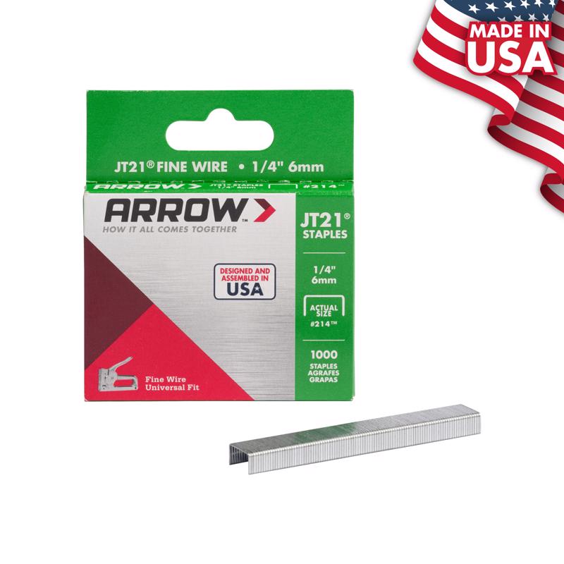 STAPLE JT21 1/4" 1000PK - Pack of 5