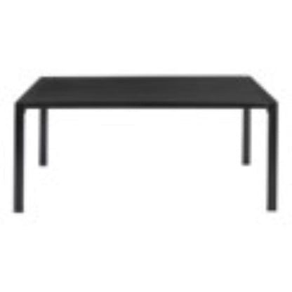 Steel dining table from Emery Jensen's STL 27.95" steel dining set, with a sleek tabletop and sturdy metal legs.