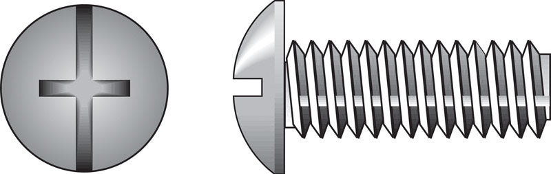 Steel machine screw combo from Emery Jensen, 8-32x1.75 inch size, with a durable steel construction and versatile threaded design.