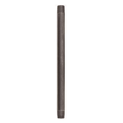 NIPPLE BLACK 1/2"X12"