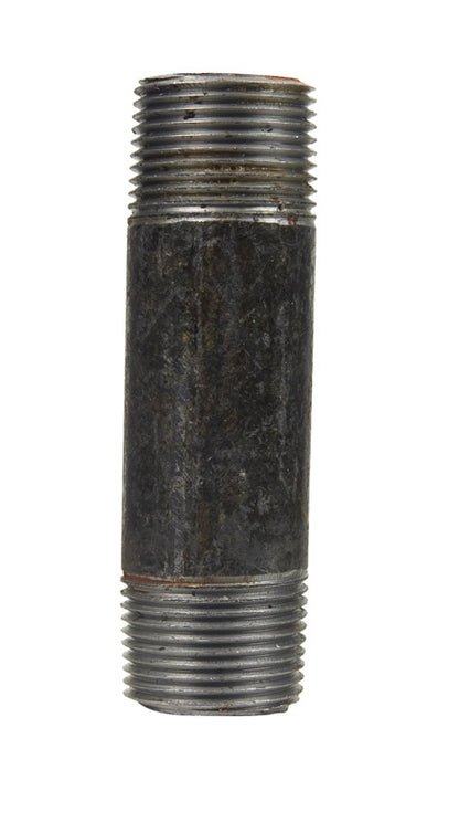 NIPPLE BLACK 1.5" x 4"