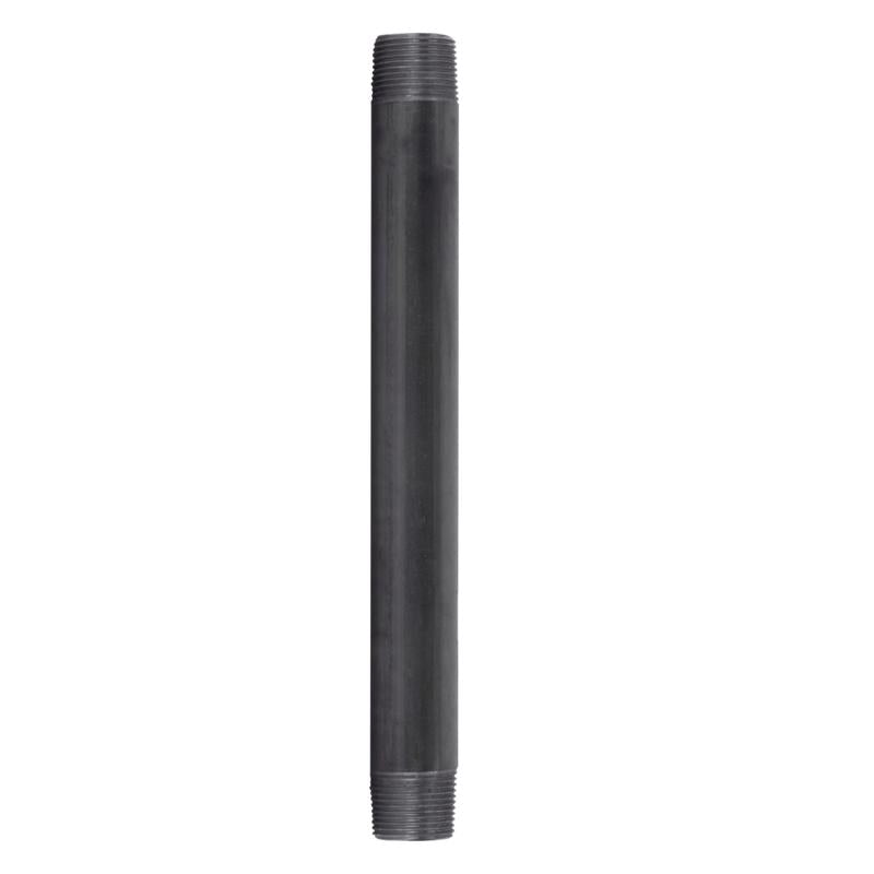 NIPPLE BLACK 1"X12"