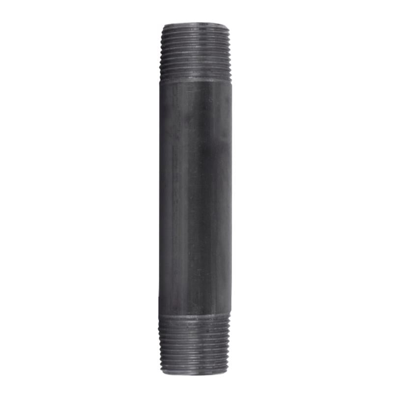 NIPPLE BLACK 1"X7"