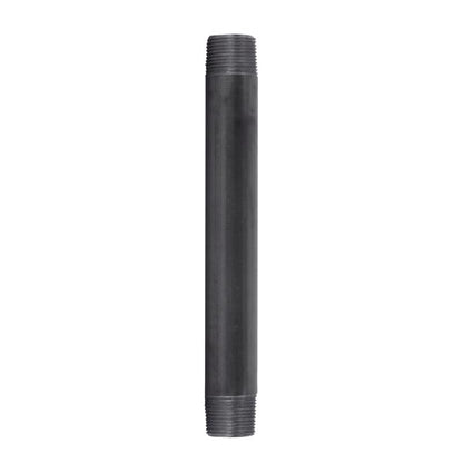 NIPPLE BLACK 2"X10"