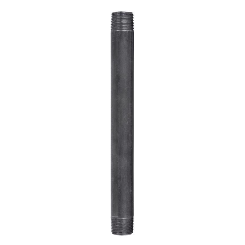 NIPPLE BLACK 3/4"X10"