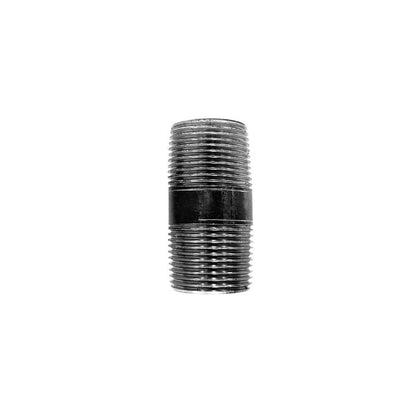 NIPPLE BLACK 3/4"X2" - Pack of 5
