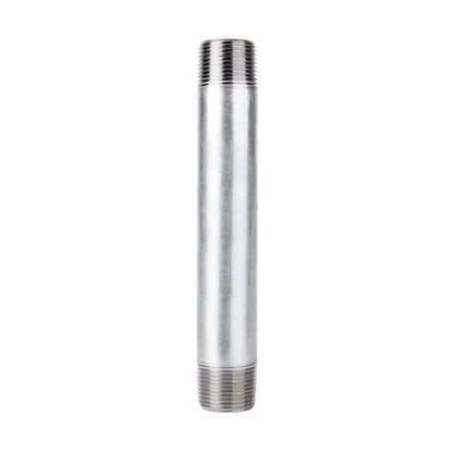 NIPPLE GALV 1.5"X8"