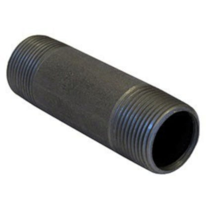 Emery Jensen steel nipple, 3/4-inch by 8 inches, galvanized steel pipe fitting for plumbing applications.