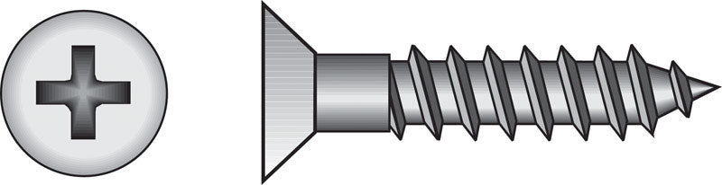 Emery Jensen PHILLIP FH WS Z 4x1 steel wood fastener, showing a close-up of the durable metal construction.