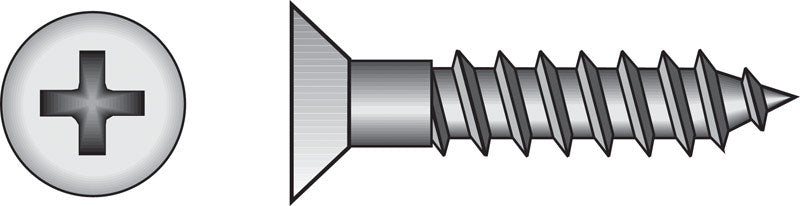 Emery Jensen steel wood framing nail, PHILLIP FH WS Z 6x2, shown in a close-up view of the nail's head and shaft.